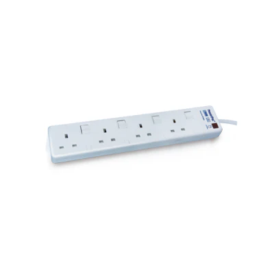 PowerPac PP3884-2 4 Way Safety Extension Socket