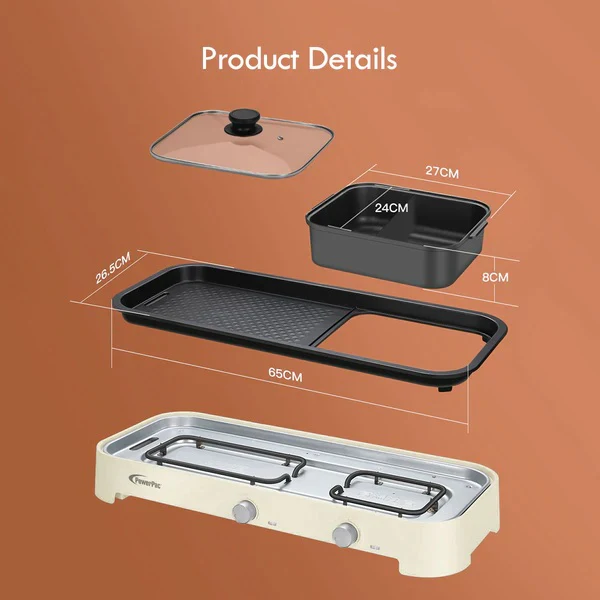 PowerPac PPMC797 2-In-1 SteamBoat W/ YY Pot - Image 10
