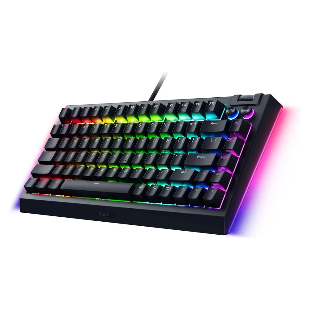 Razer BlackWidow V4 75% Wired Gaming Keyboard (Black) - Image 3