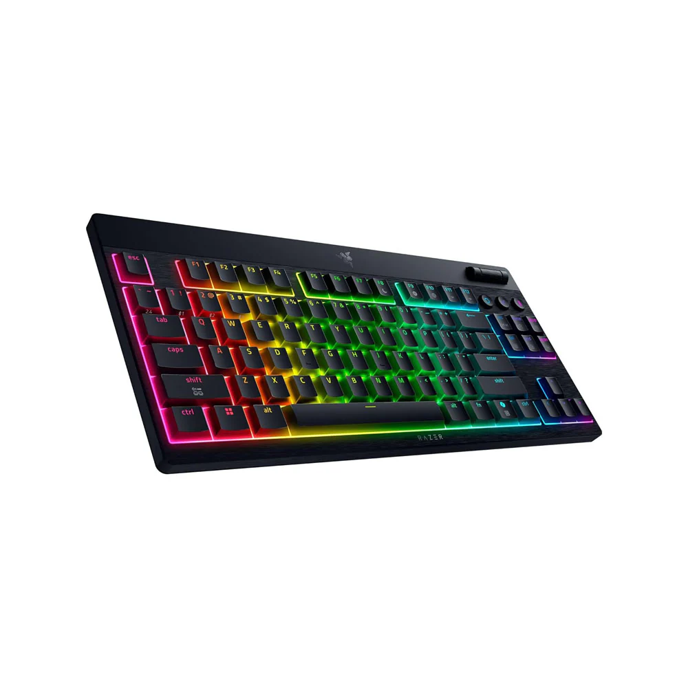 Razer BlackWidow V4 Low-Profile TKL HyperSpeed Wireless Gaming Keyboard (Orange Switch) - Image 2