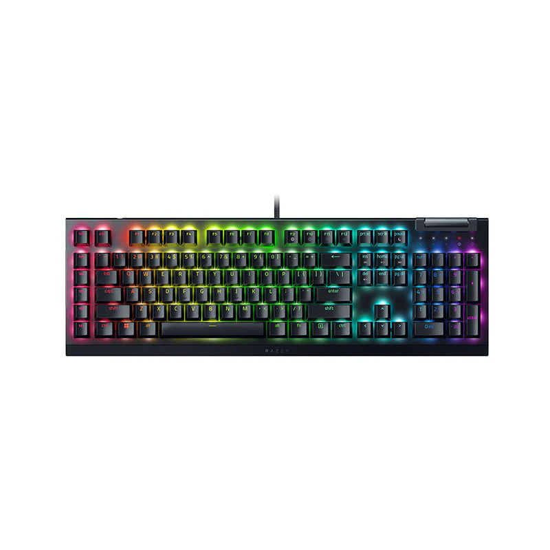 Razer BlackWidow V4 X Wired Gaming Keyboard (Yellow Switch)
