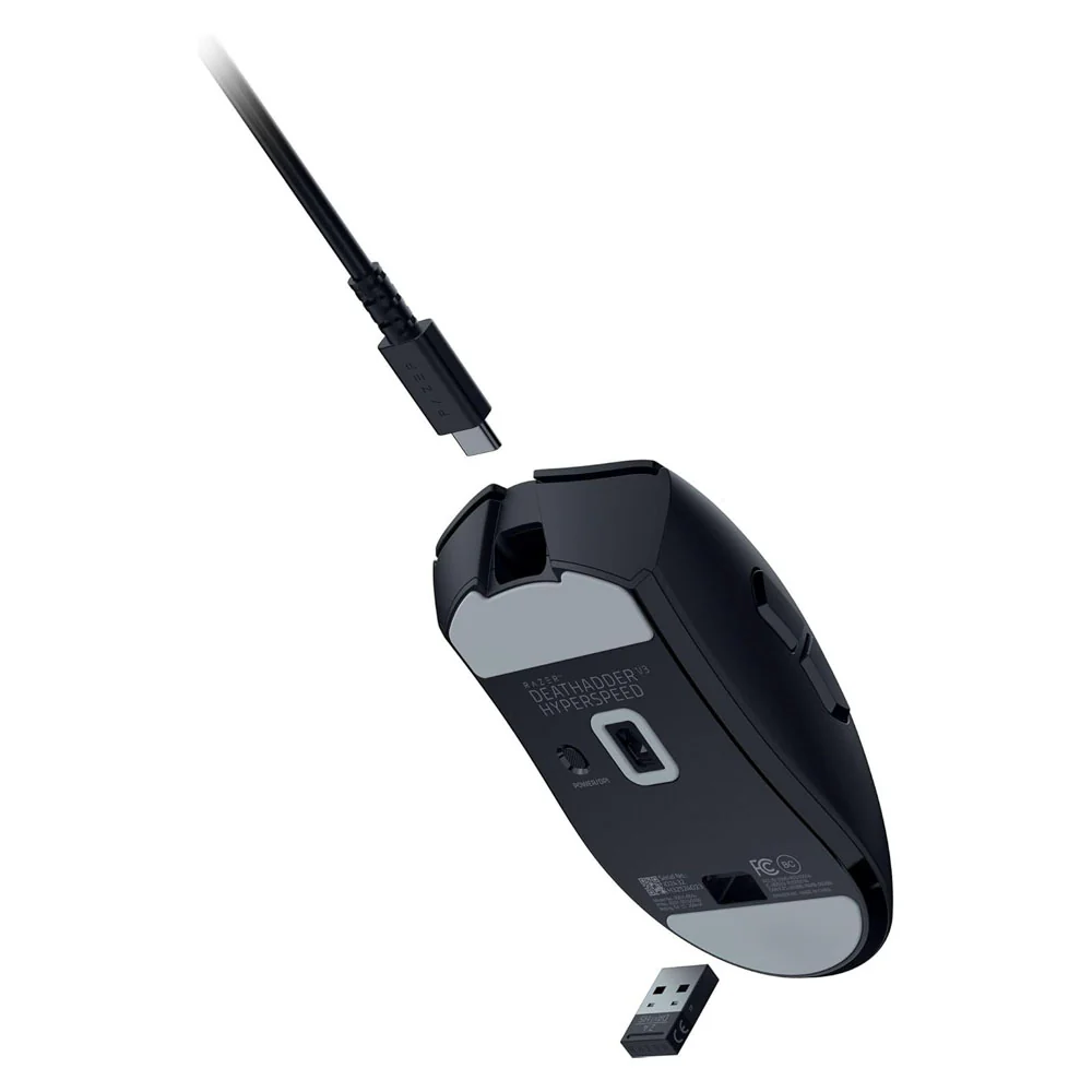 Razer DeathAdder V3 HyperSpeed Wireless Gaming Mouse (Black) - Image 4
