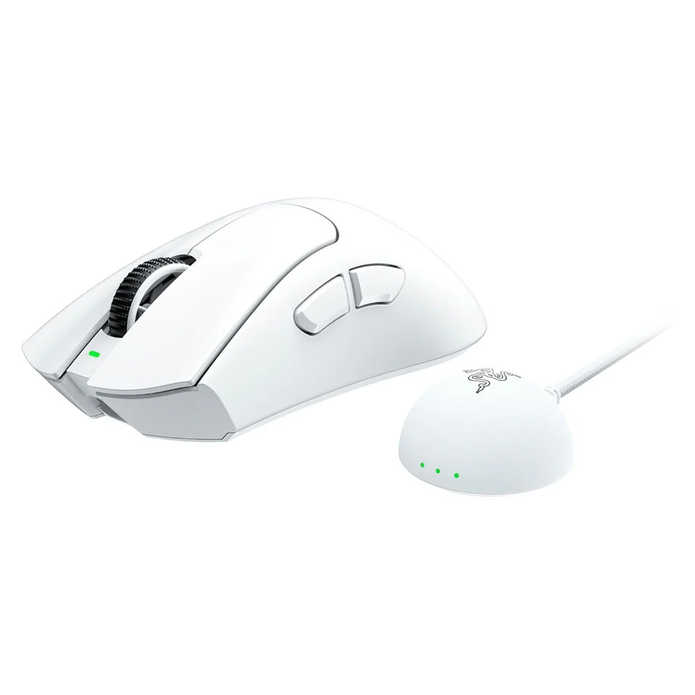 Razer DeathAdder V4 Pro Wireless Gaming Mouse (White) - Image 2