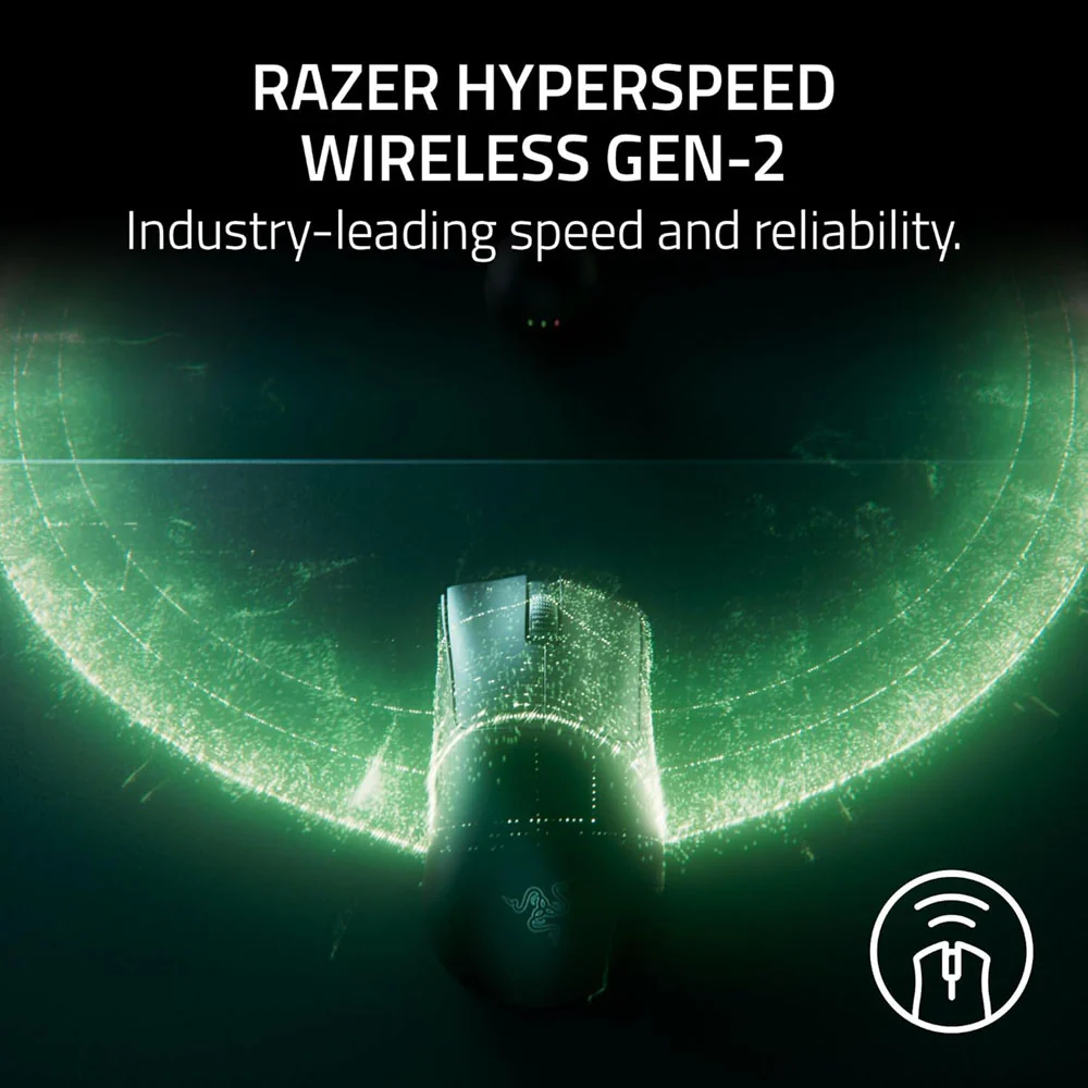 Razer DeathAdder V4 Pro Wireless Gaming Mouse (White) - Image 4