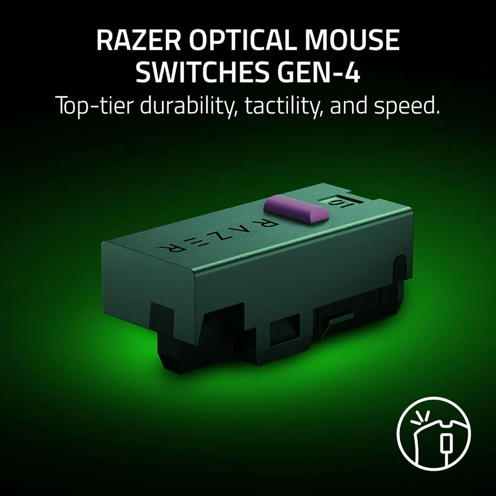 Razer DeathAdder V4 Pro Wireless Gaming Mouse (White) - Image 8