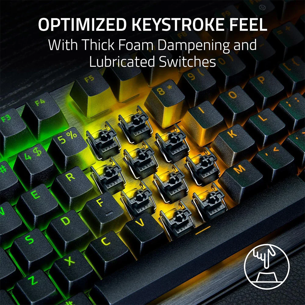 Razer Huntsman V3 Pro TKL 8KHz Wired Gaming Keyboard (White) - Image 5