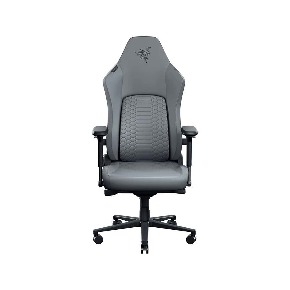 Razer Iskur V2 NewGen - Ergonomic Gaming Chair with Breathable Comfort (Light Gray) - Image 3