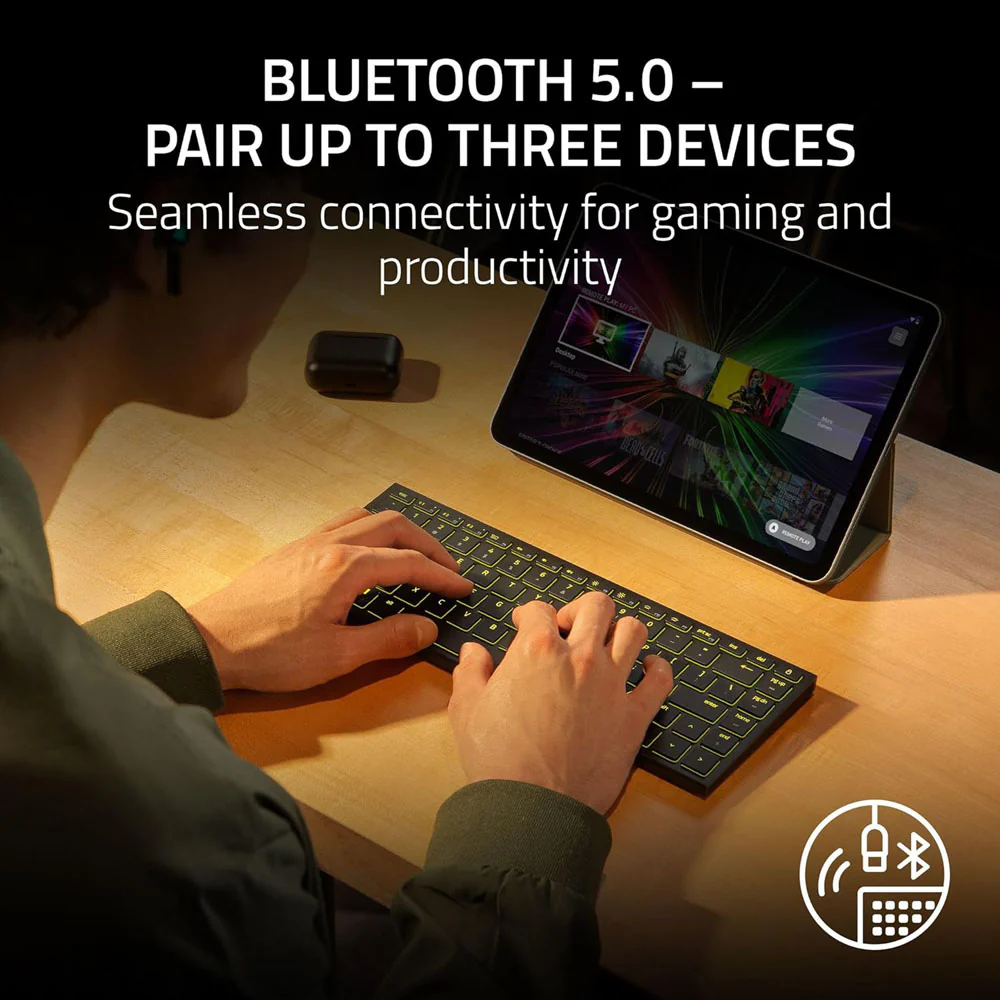 Razer Joro Portable Wireless Gaming Keyboard (Black) - Image 6
