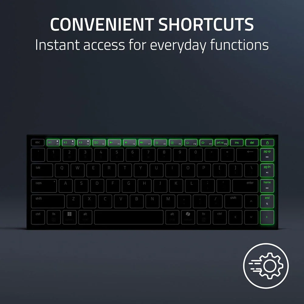 Razer Joro Portable Wireless Gaming Keyboard (Black) - Image 8