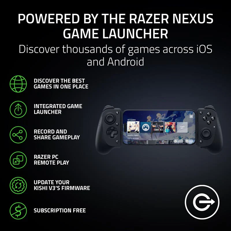 Razer Kishi V3 - USB C Gaming Controller for Android and iPhone - Image 5