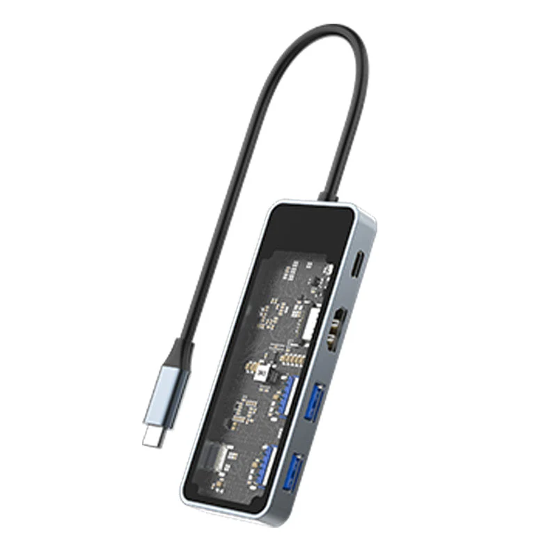 Recci RH16 5in1 PD 100W Multifunction Docking Station - Image 3