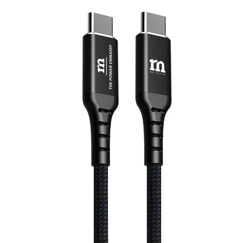 Redmonster CACC-240-10BK 240W 480Mpbs C-C Cable 1m (Black) - Image 5