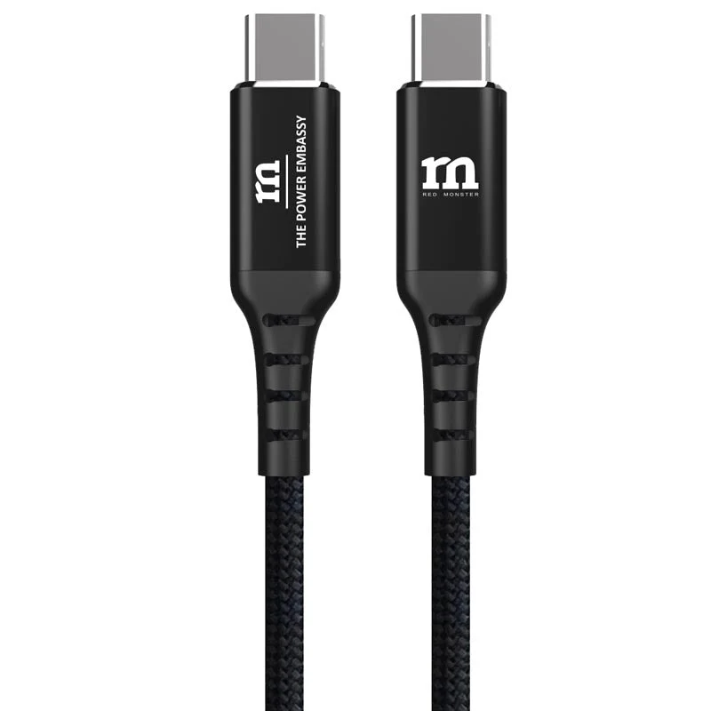 Redmonster CACC-60-02BK 60W 5G C-C Cable 0.2m (Black) - Image 4