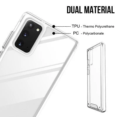 Redmonster Galaxy Note20 Tough Naked Hard Armour Case (Clear) - Image 6
