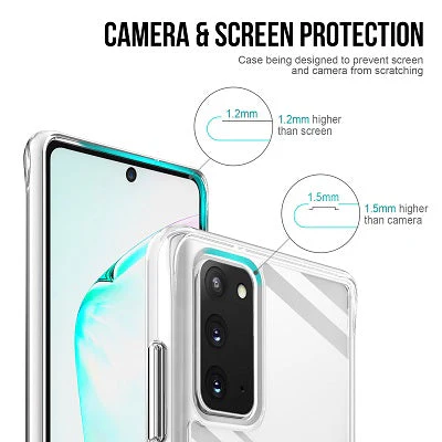 Redmonster Galaxy Note20 Tough Naked Hard Armour Case (Clear) - Image 8