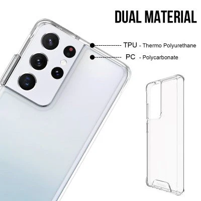 Redmonster Galaxy S21 Ultra Tough Naked Armour (Clear) - Image 4