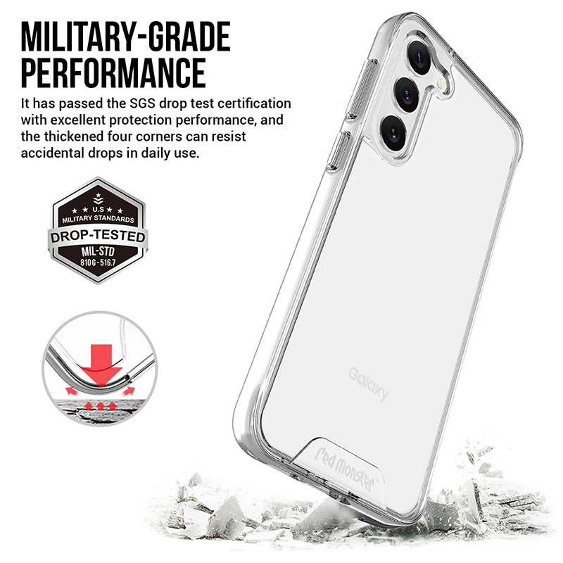 Redmonster Galaxy S23+ Tough Naked Hard Space (Clear)
