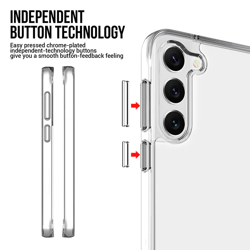 Redmonster Galaxy S23+ Tough Naked Hard Space (Clear) - Image 7