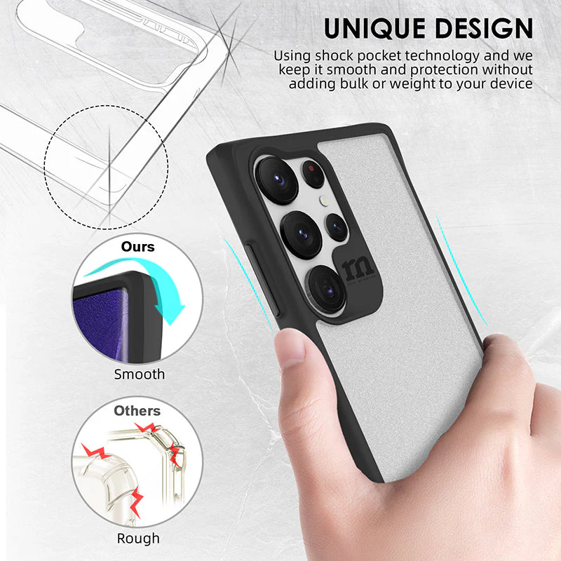 Redmonster Galaxy S23 Ultra Tough Naked Hard Pure (Frost) - Image 4