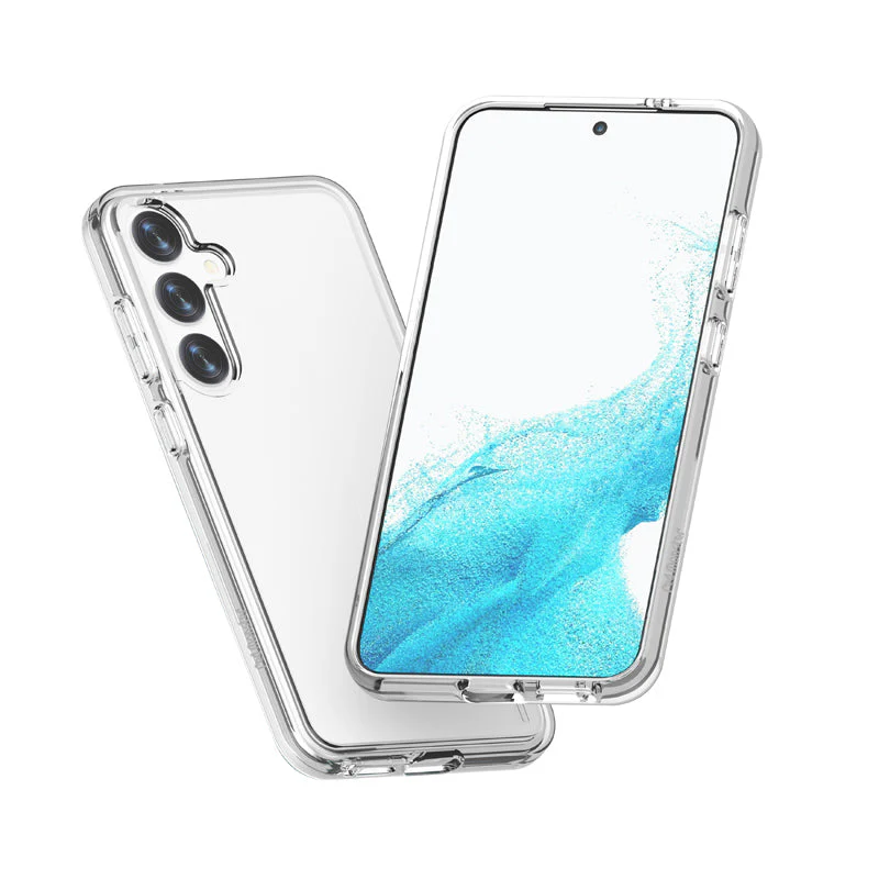 Redmonster Galaxy S24 Hybrid Sky Clear Armour Tough Naked Hard (Clear) - Image 2