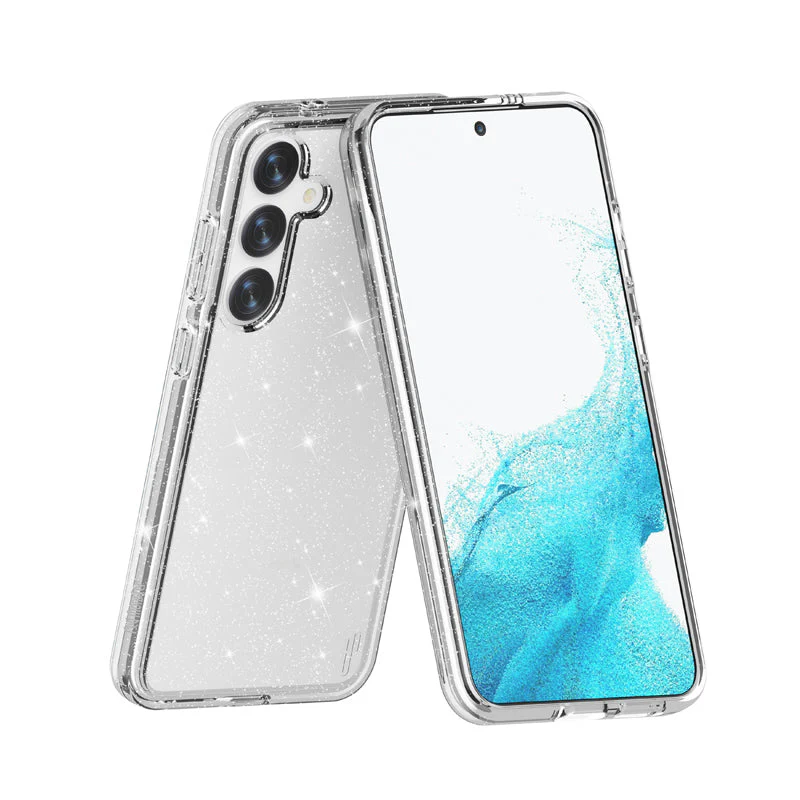 Redmonster Galaxy S24 Hybrid Sky Crystal Armour Tough Naked Hard (Clear) - Image 3