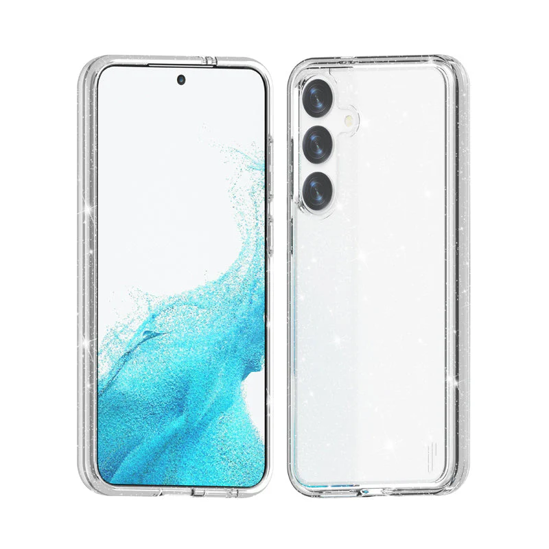 Redmonster Galaxy S24 Hybrid Sky Crystal Armour Tough Naked Hard (Clear) - Image 4
