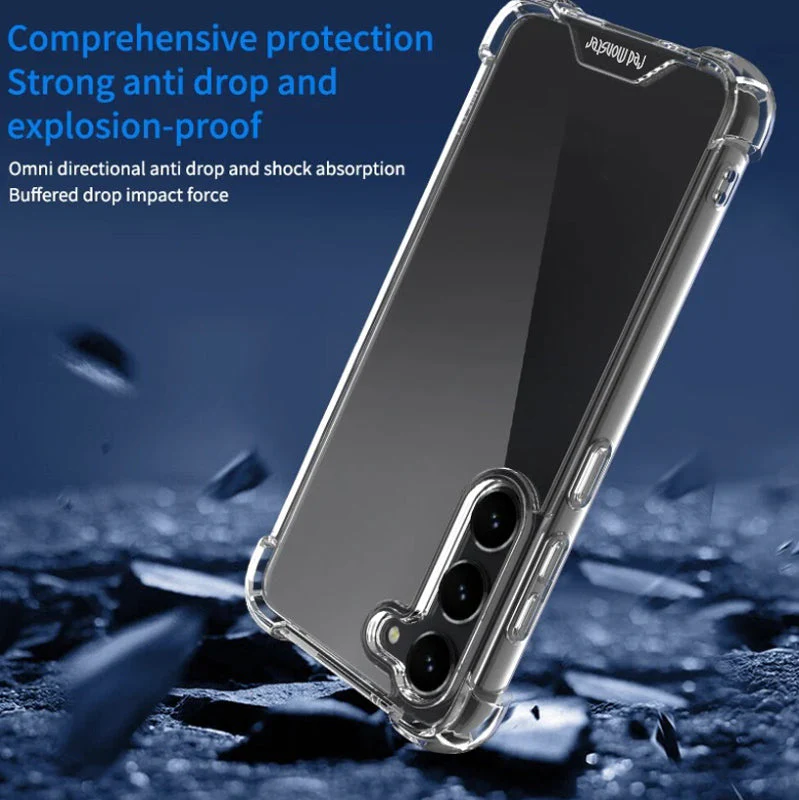 Redmonster Galaxy S24+ Shield Air Tech Armour Tough Naked Hard (Clear) - Image 9