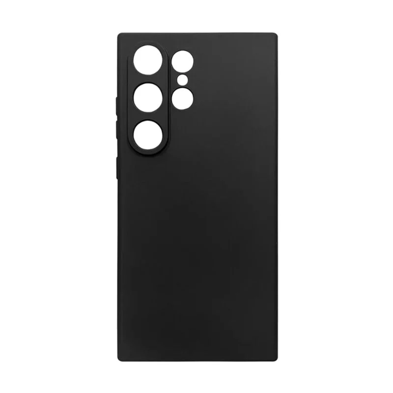 Redmonster Galaxy S24 Ultra Hybrid Air Armour Tough Naked Soft (Silicon Black) - Image 4