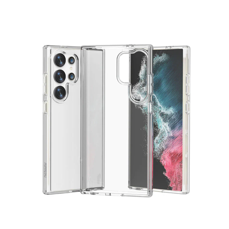 Redmonster Galaxy S24 Ultra Hybrid Sky Armour Tough Naked Hard (Clear) - Image 6