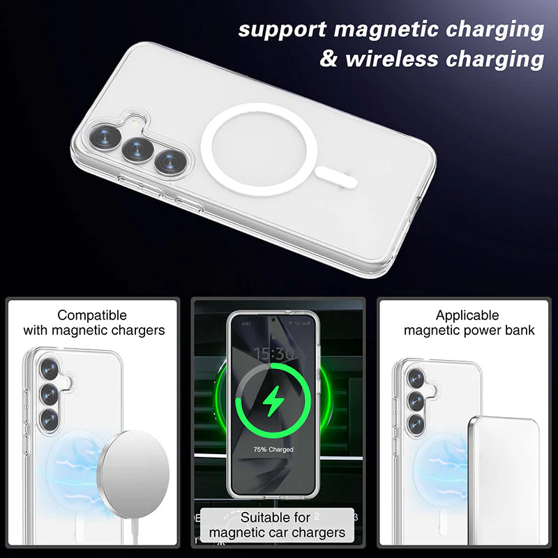 Redmonster Galaxy S25+ Hybrid Mag Clear Armour Tough - Image 4