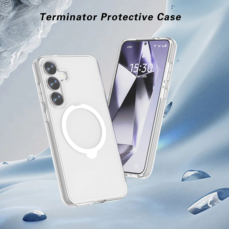 Redmonster Galaxy S25 Hybrid Mag Stand Clear Armour Tough - Image 4