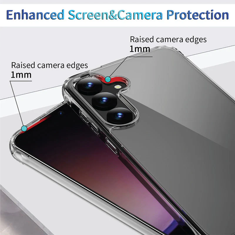 Redmonster Galaxy S25+ Hybrid Tech Clear Armour Tough - Image 3
