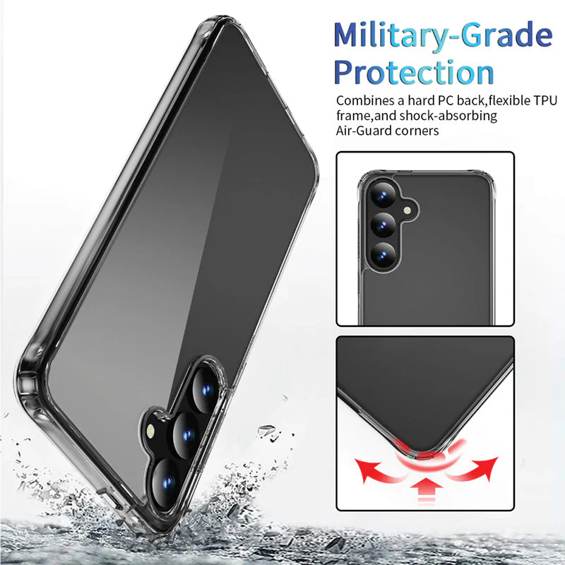 Redmonster Galaxy S25+ Hybrid Tech Clear Armour Tough - Image 8