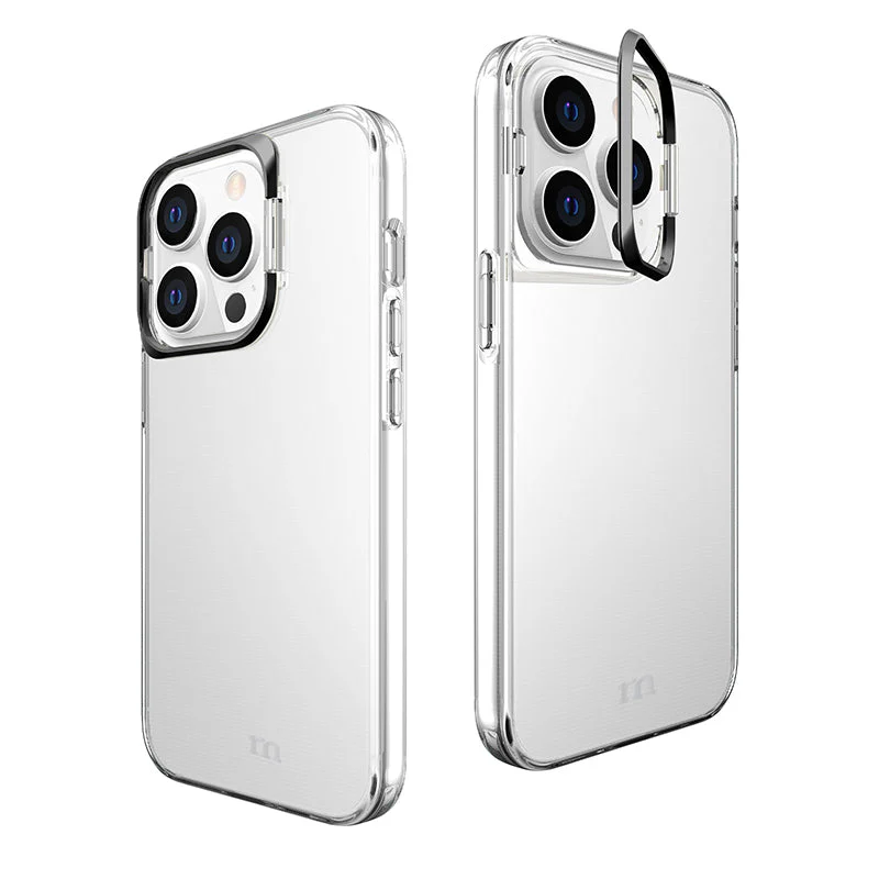 Redmonster iPhone 14 Pro Max Naked Soft Air Stand (Clear Black)
