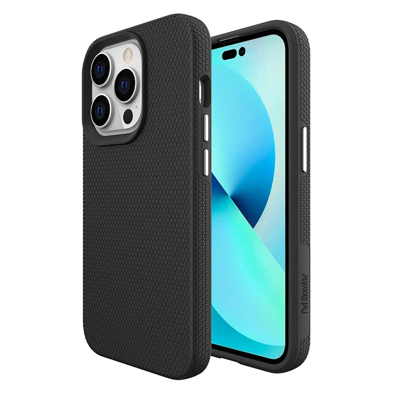 Redmonster iPhone 14 Pro Naked Hard Hybrid (Black)