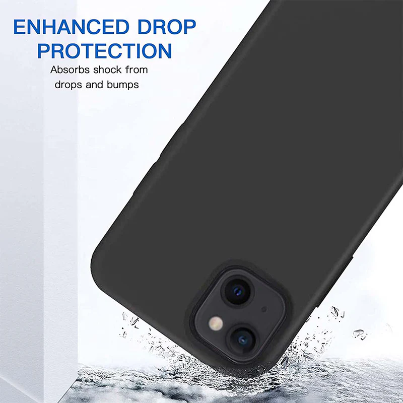 Redmonster iPhone 15 Plus (6.7“) Hybrid Air Black Armour Tough Naked Soft - Image 4