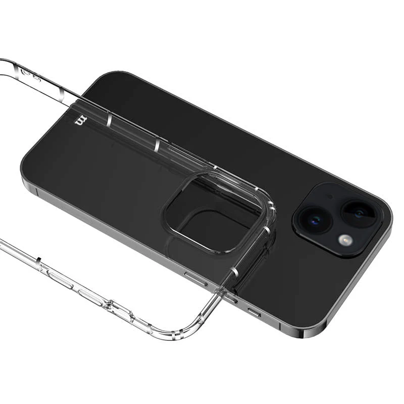 Redmonster iPhone 15 Plus (6.7“) Hybrid Air Grip Clear Armour Tough Naked Soft - Image 6