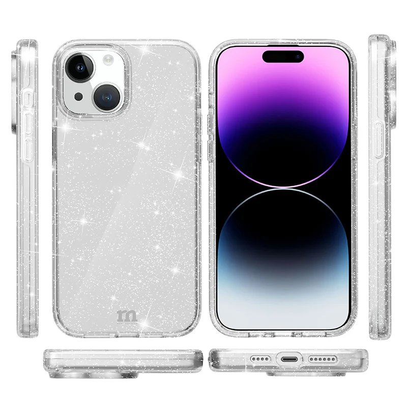 Redmonster iPhone 15 Plus (6.7“) Hybrid Sky Crystal Clear Armour Tough Naked Hard - Image 4
