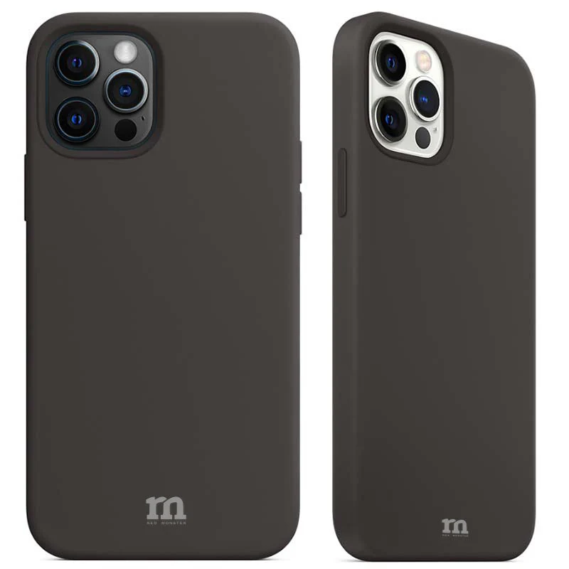 Redmonster iPhone 15 Pro (6.1“) Hybrid Air Black Armour Tough Naked Soft - Image 2