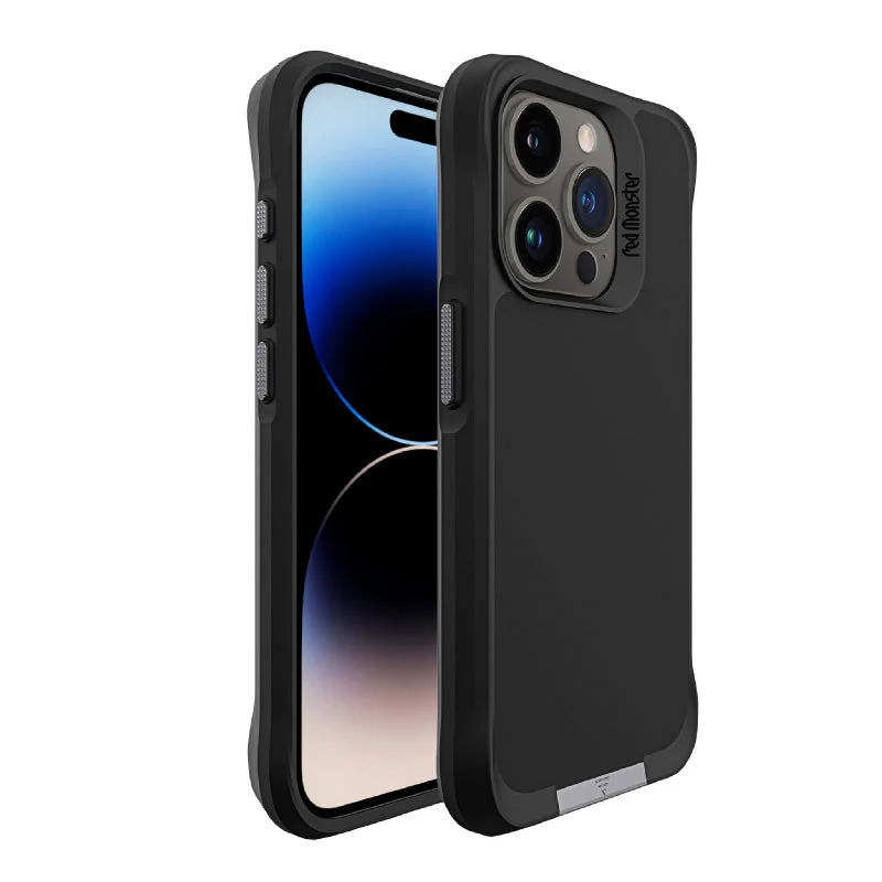 Redmonster iPhone 15 Pro (6.1“) Pure Mag-B Stand Black Armour Tough Naked Hard - Image 2