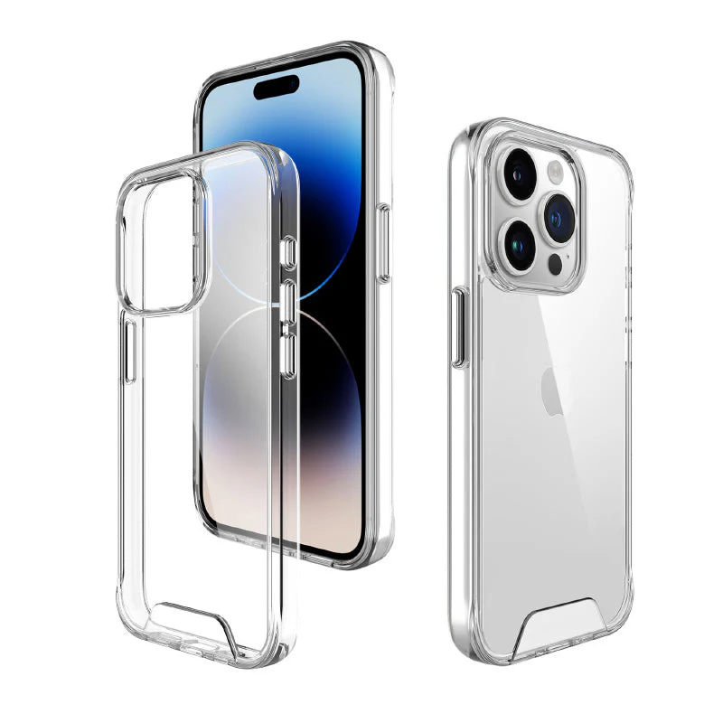 Redmonster iPhone 15 Pro (6.1“) Space Shield Clear Armour Tough Naked Hard