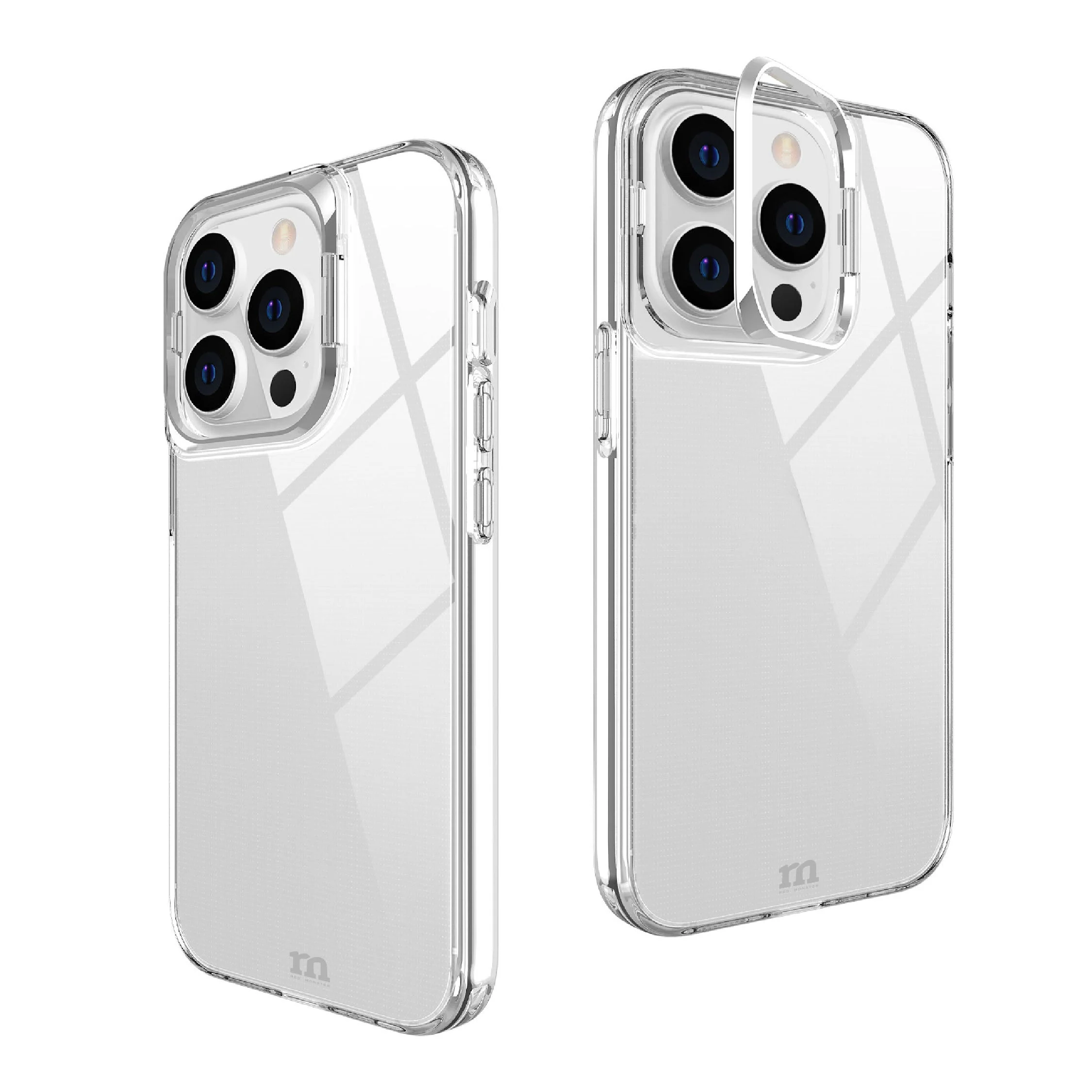 Redmonster iPhone 15 Pro Max (6.7“) Hybrid Air Stand Silver Armour Tough Naked Hard - Image 5