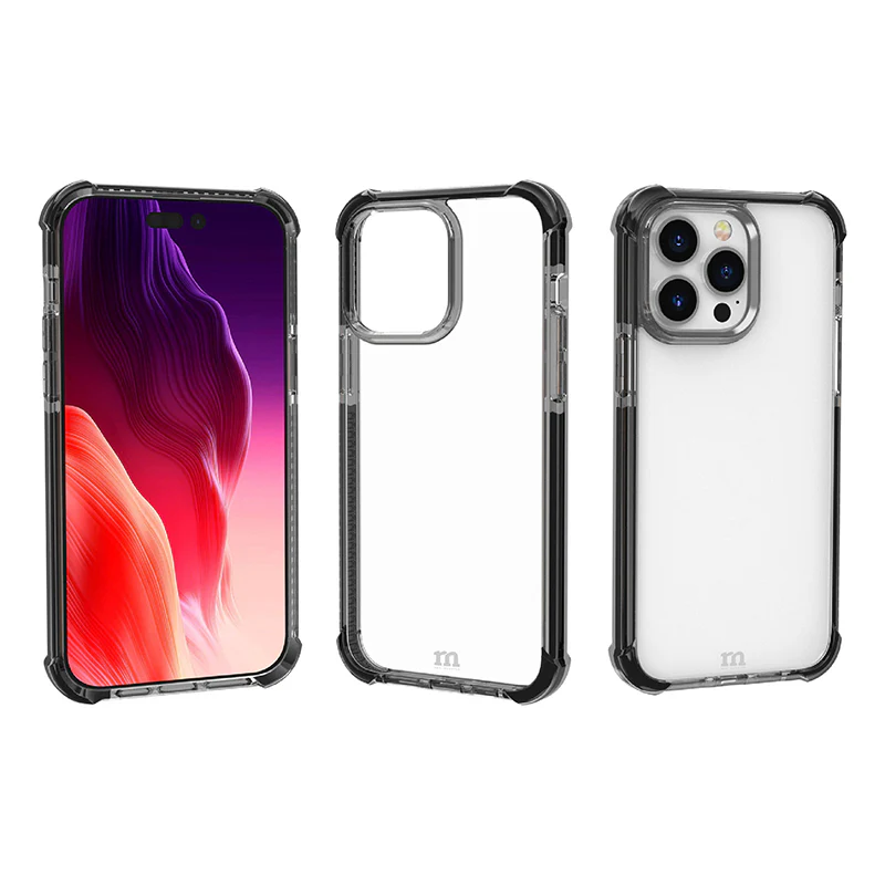 Redmonster iPhone 15 Pro Max (6.7“) Hybrid Tech Black Armour Tough Naked Hard - Image 8