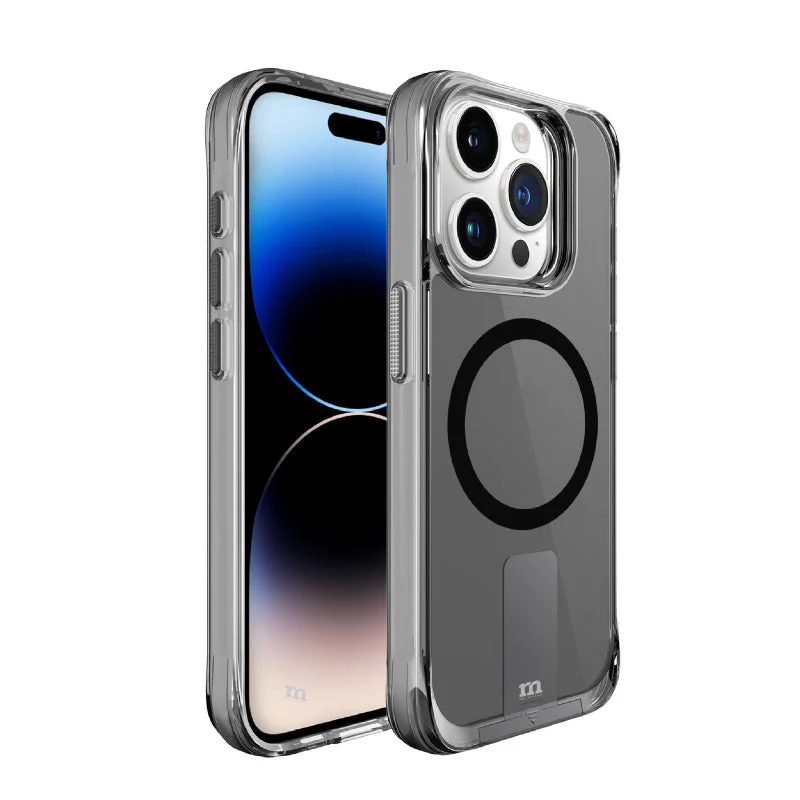 Redmonster iPhone 15 Pro Max (6.7“) Pure Mag-A Stand Grey Armour Tough Naked Hard - Image 4