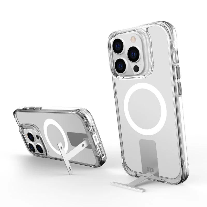 Redmonster iPhone 15 Pro Max (6.7“) Pure Mag Stand Armour Tough Naked Hard - Image 3