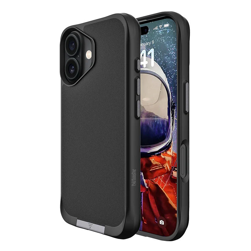 Redmonster iPhone 16 6.1 (2024) ATN Hard Pure Stand Mag - Black - Image 4