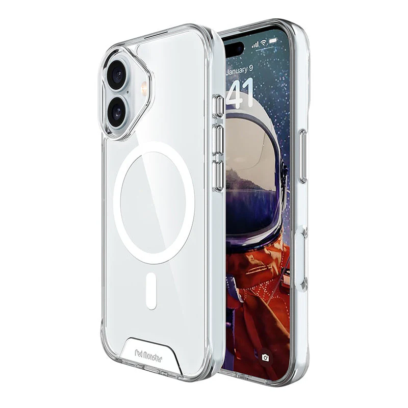 Redmonster iPhone 16 6.1 (2024) ATN Hard Space Mag Clear - Image 4