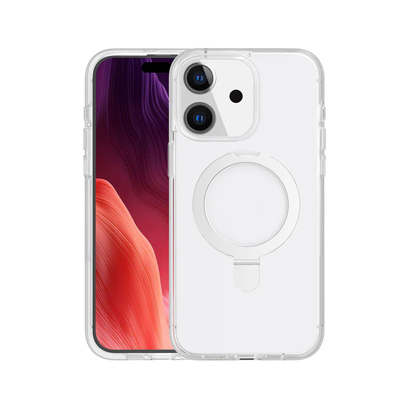Redmonster iPhone 16 Plus 6.7 (2024) ATN Hard Hybrid Sky Stand Mag - Clear - Image 2