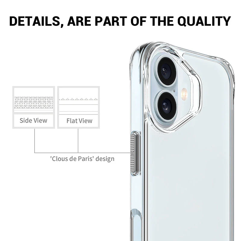 Redmonster iPhone 16 Plus 6.7 (2024) ATN Hard Pure Stand Clear - Image 8