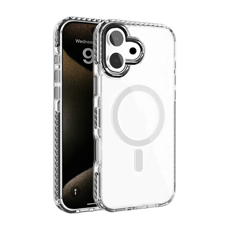 Redmonster iPhone 16 Plus 6.7 (2024) ATN Soft Hybrid Air Mag - Black - Image 3